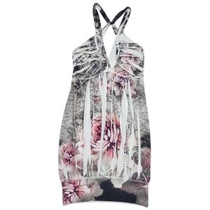 WOMEN'S (SIZE L) FASHION MAGAZINE MINI DRESS